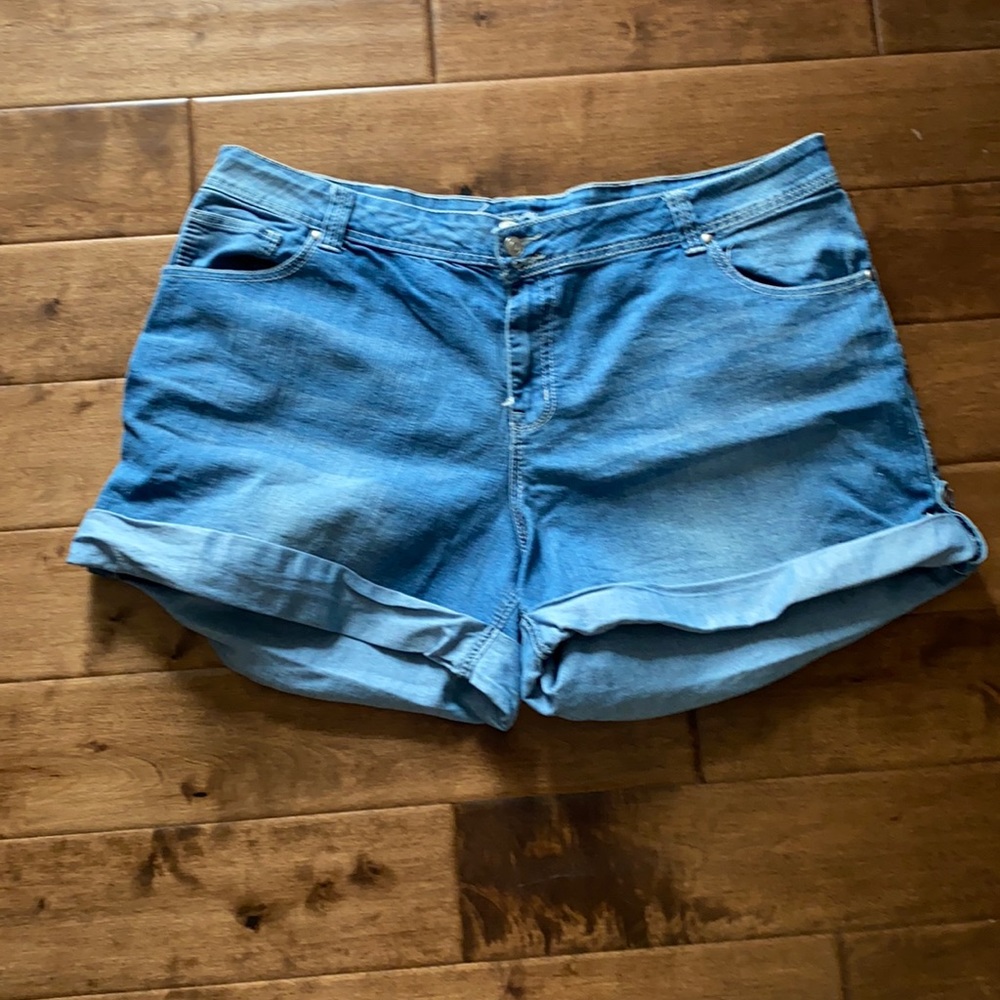 Lane Bryant denim shorts